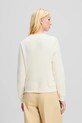 Karl Lagerfeld bluza bawełniana A2W20057 beżowy SS25