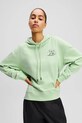 Karl Lagerfeld hanorac de bumbac print verde A2W20058