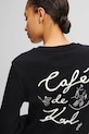 Odzież Karl Lagerfeld bluza bawełniana A2W20056 czarny