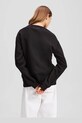 Karl Lagerfeld hanorac de bumbac A2W20068 negru SS25