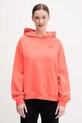 Памучен суичър New Balance памук оранжев WT41537DTR