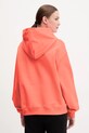 Дрехи Памучен суичър New Balance WT41537DTR оранжев