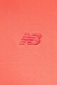 Памучен суичър New Balance WT41537DTR оранжев