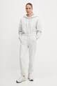 New Balance bluza bawełniana WJ51506AHH szary SS25