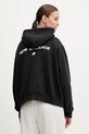 Abbigliamento New Balance felpa WT51518BK nero
