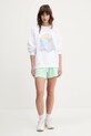 Guess Jeans hanorac de bumbac W5GQ16.K68I4 alb SS25