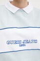 Guess Jeans hanorac de bumbac W5GQ17.K68I4 albastru