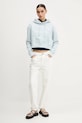 Bavlnená mikina Guess Jeans W5GQ22.K68I4 modrá SS25
