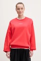 Peak Performance bluza bawełniana bawełna czerwony G80274