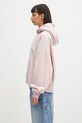 Carhartt WIP bluza bawełniana Hooded Benton Sweat I034512.2P7GD różowy SS25