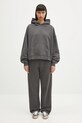 Carhartt WIP bluza bawełniana Hooded Benton Sweat I034512.89GD szary