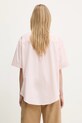 Одяг Бавовняна сорочка Carhartt WIP S/S Jaxon Shirt I033080.2QDXX рожевий