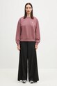 Памучен суичър Carhartt WIP Casey Sweatshirt I032643.2RSXX розов