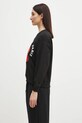 Kenzo cotton sweatshirt FF52SW1894MF.99J black SS25