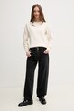Bavlněná mikina Pedro del Hierro 8629653 béžová SS25