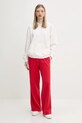 Hollister Co. bluză KI352.5139.101 alb SS25