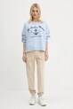 Hollister Co. bluza KI352.5148.210 niebieski SS25