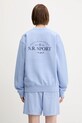 Clothing Sporty & Rich cotton sweatshirt Wimbledon ST071612201BL59 blue