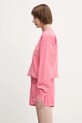 Sporty & Rich cotton sweatshirt Wimbledon ST071612201P139 pink SS25