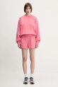 Sporty & Rich cotton sweatshirt Wimbledon ST071612201P139 pink