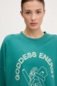 JOYINME bluză Kind Goddess Energy turcoaz Bluza.Kind.Goddess