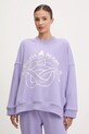Mikina JOYINME Kind Precel Asana bez kapucne fialová Bluza.Kind.Precel