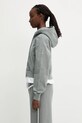 Bavlnená mikina KSUBI sott origin WSP25FL003 sivá SS25