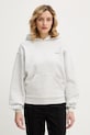 Coperni bluza bawełniana Horn z kapturem szary COPJS15BISF5035