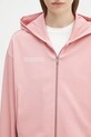Mikina Pangaia DNA Double Jersey Zip Up Hoodie růžová 10002361