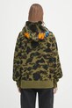Clothing A Bathing Ape cotton sweatshirt 1st camo shark 1K80215006 green