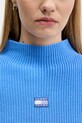 Tommy Jeans sweter bawełniany DW0DW21676 niebieski