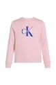 Calvin Klein Jeans bluza bawełniana dziecięca 0 IU0IU00675.G.PPYA różowy SS25