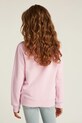 Calvin Klein Jeans bluza bawełniana dziecięca 0 różowy IU0IU00675.G.PPYA