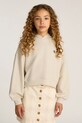 Calvin Klein Jeans bluza dziecięca z kapturem beżowy IG0IG02747.PPYA