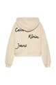 Dziewczynka Calvin Klein Jeans bluza dziecięca IG0IG02747.PPYA beżowy