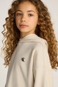Calvin Klein Jeans bluza dziecięca IG0IG02747.PPYA beżowy