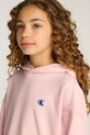 Calvin Klein Jeans bluza dziecięca IG0IG02747.PPYA różowy