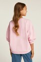 Dětská mikina Calvin Klein Jeans růžová IG0IG02760.PPYA