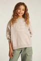 Детская кофта Calvin Klein Jeans с эластаном бежевый IG0IG02760.PPYA
