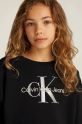 Дитяча бавовняна кофта Calvin Klein Jeans IG0IG02823.116.PPYA чорний