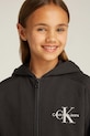 Calvin Klein Jeans bluza bawełniana dziecięca IG0IG02824.PPYA czarny