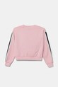 Guess bluza bawełniana dziecięca J5RQ02.KAD74.PPYA różowy SS25