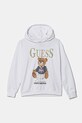 Дитяча бавовняна кофта Guess J5RQ04.KAD74.PPYA білий SS25