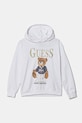 Guess bluza bawełniana dziecięca J5RQ04.KAD74.PPYA biały SS25