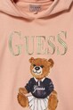 Deklice Otroški bombažen pulover Guess J5RQ04.KAD74.PPYA oranžna