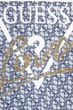 Dziewczynka Guess bluza bawełniana dziecięca J5RQ06.KA6R4.PPYA niebieski