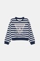Guess bluza bawełniana dziecięca wzorzyste niebieski J5RQ06.KA6R4.PPYA