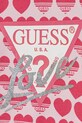 Κοριτσίστικα Παιδική βαμβακερή μπλούζα Guess K5RQ01.KA6R4.PPYA ροζ