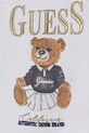 Девочка Детская хлопковая кофта Guess K5RQ04.KAD74.PPYA белый