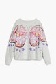Дівчинка Дитяча кофта Desigual 25SGSK11 бежевий